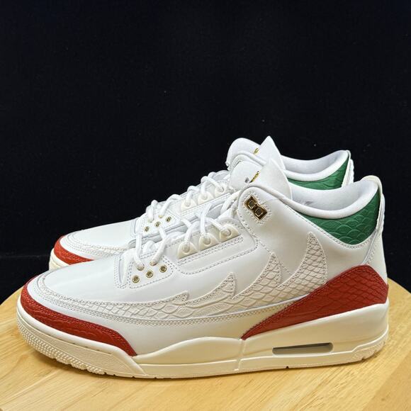 Nike Air Jordan 3 Mex Retro El Vuelo Summit White IO1752-100 Size 13 Mens main image 6